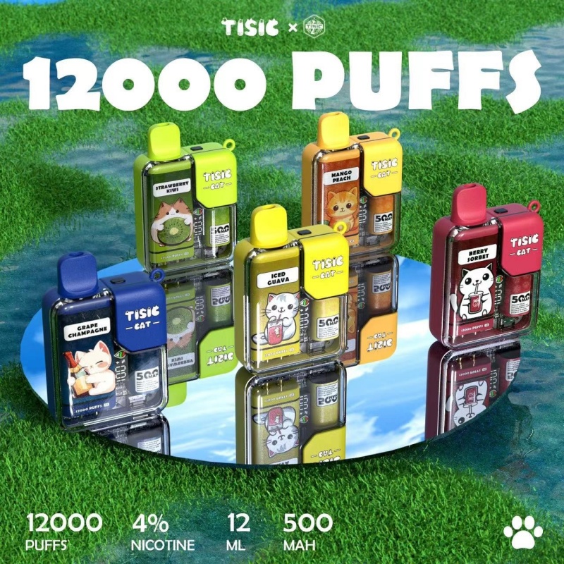 拋棄式電子煙 TISIC貓咪電子菸120